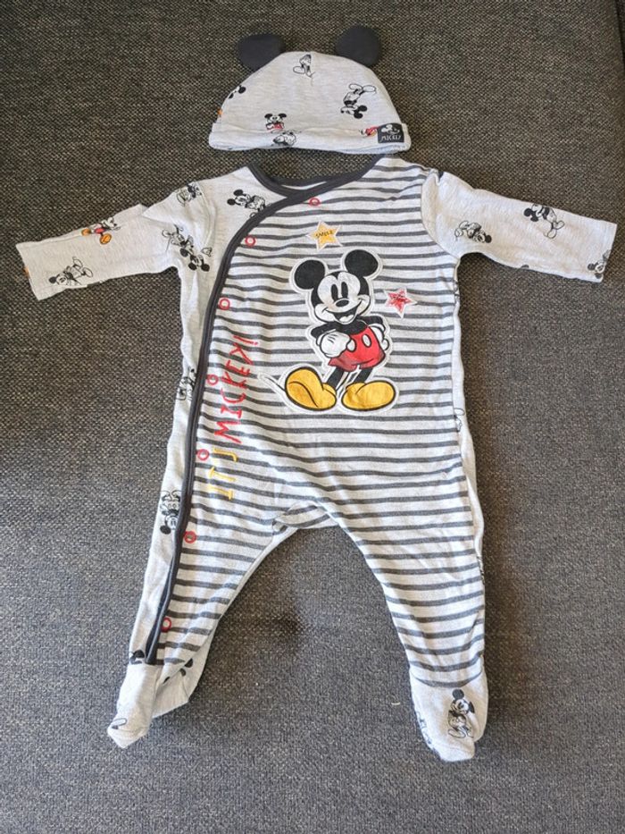 Pyjama une pièce bébé Mickey Disney 6 mois