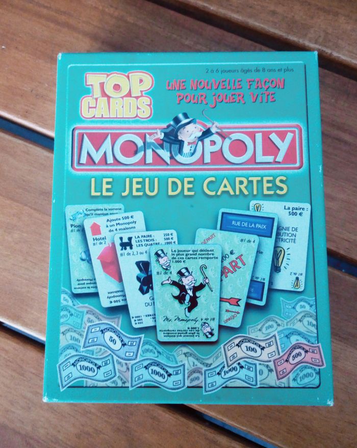 le jeu de cartes Monopoly - photo numéro 3