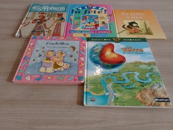 Lot de 5 livres "pour enfants divers"(9)