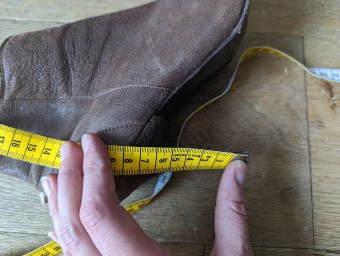 Bottines cuir retourné diesel t.39 - photo numéro 9