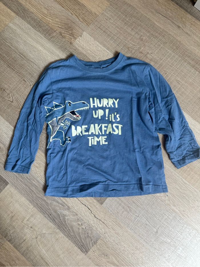 Tee shirt manche longue garçon 5 ans