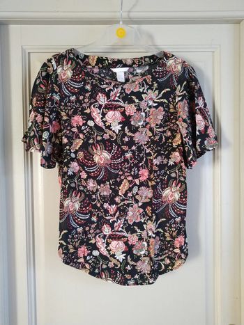 Blouse fleurie H&M 34
