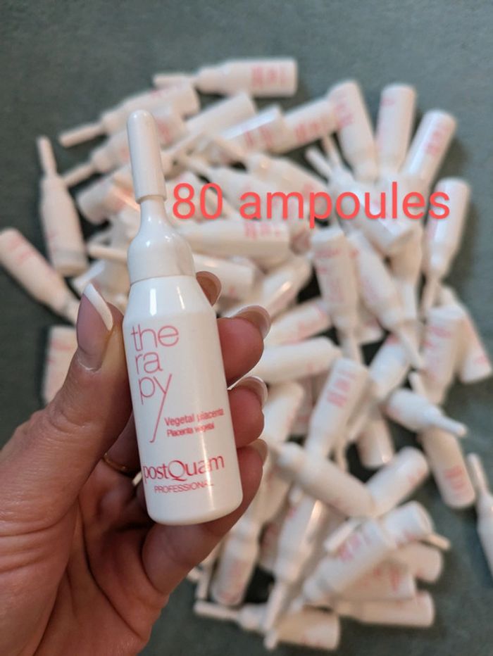 80 ampoules chute de cheveux