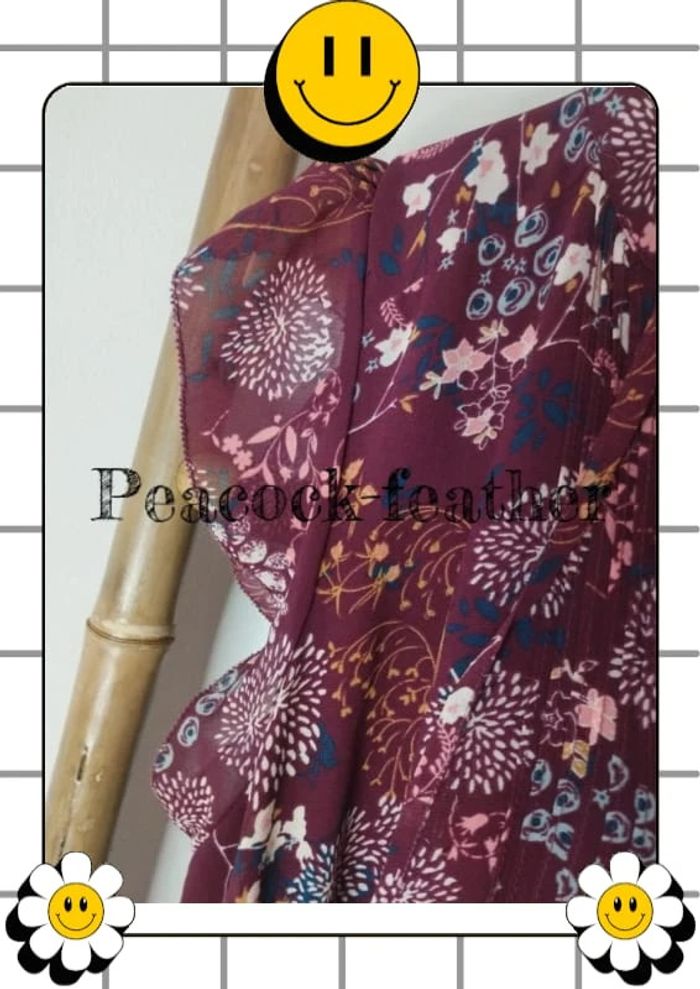 Robe fleurie bordeaux 40 la halle - photo numéro 6