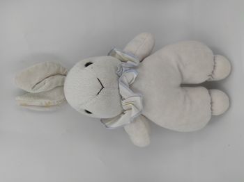 Doudou Lapin blanc Ajena Vintage