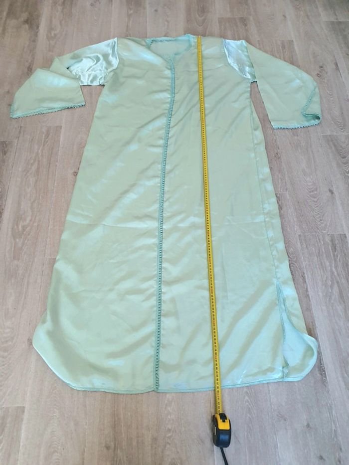 Caftan bleu clair 2 pièces - photo numéro 4
