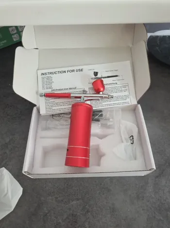 [NEUF] Aerographe airbrush manucure peinture rouge