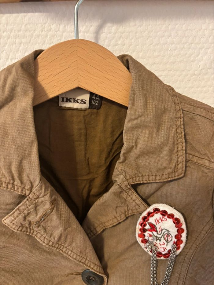 Veste blazer marron ikks - photo numéro 2