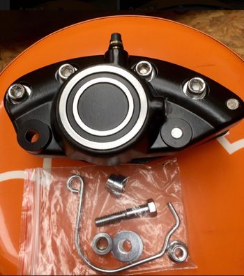 Étrier de frein banane Harley Davidson FL 72-83 Shovelhead et Sportster Ironhead