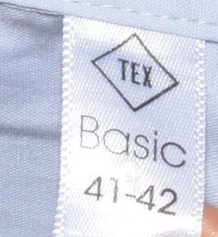 chemise homme bleu clair uni manches courtes taille 41/42 régular - photo numéro 2