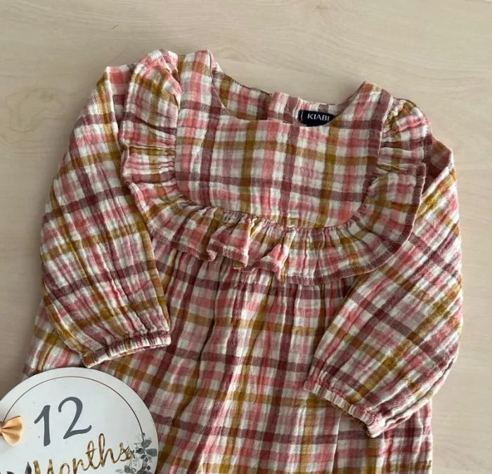 Robe fille Kiabi taille 12 mois - photo numéro 2