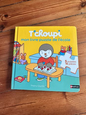 Livre tchoupi puzzle