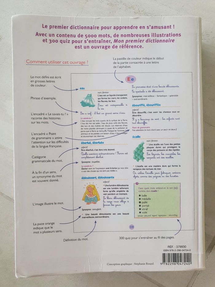 Mon premier dictionnaire 5000 mots France Loisirs - photo numéro 3