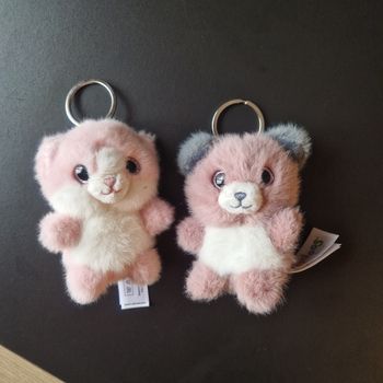 2 doudous porté clés 