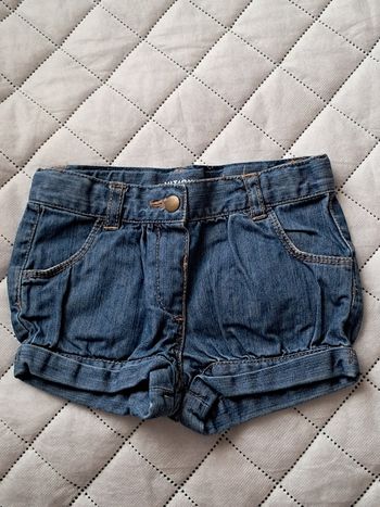Short en jean fille 6 mois