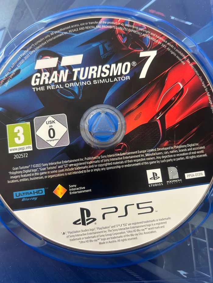 Gran Turismo 7 – PS5 – Jaquette NL, jouable en français – Très bon état - photo numéro 3