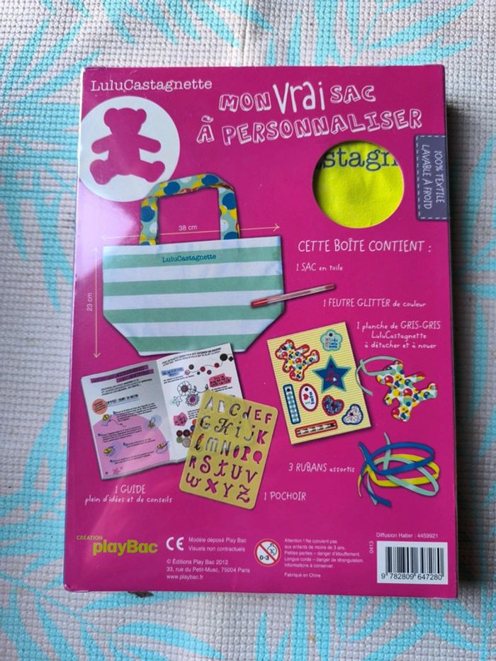 Mon vrai sac à personnaliser Lulu Castagnette - photo numéro 2