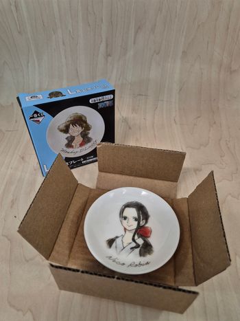 Mini assiette One Piece Ichibankuji "vol.100 anniversary" : Nico Robin