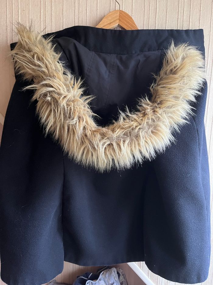 Cape bleu foncé taille 36 - photo numéro 8