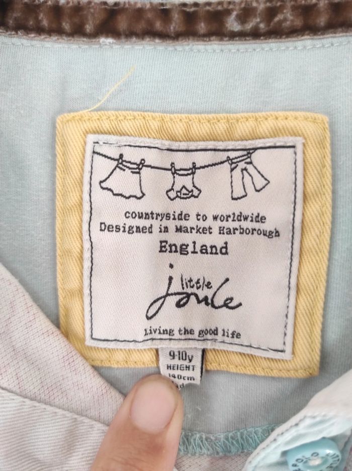 Polo joules rose et blanc 9/10 ans - photo numéro 10