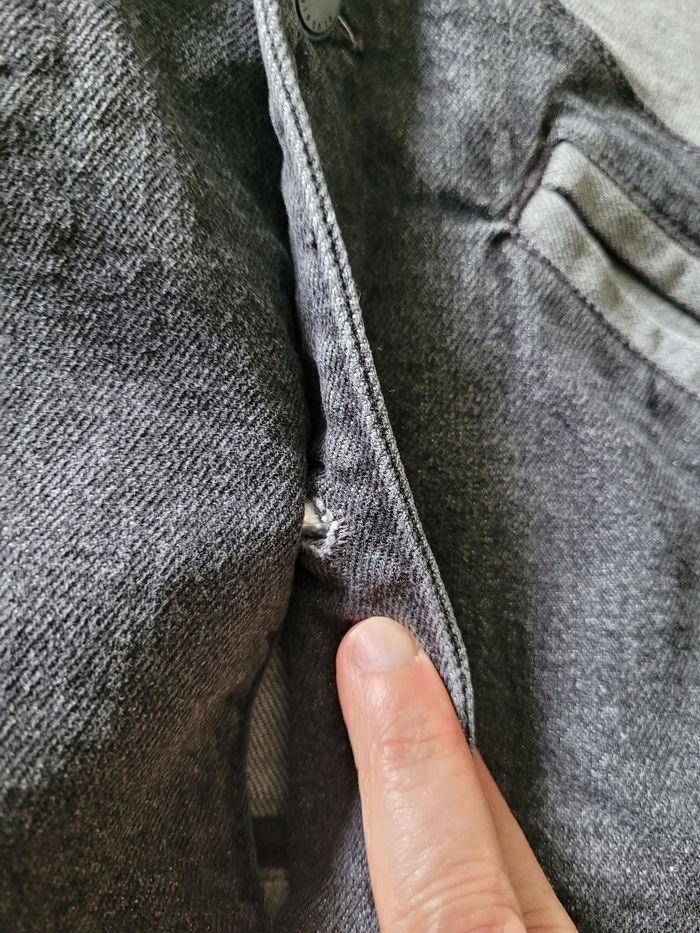 veste en jeans ikks  10ans  (15e) - photo numéro 5
