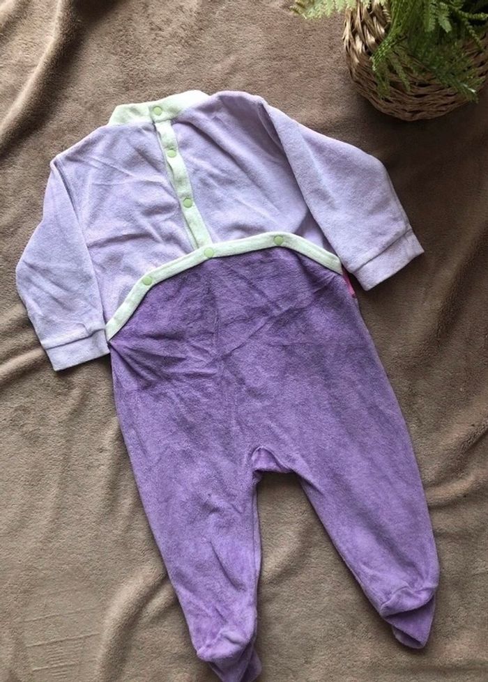 Grenouillère parme violet fille Babygro - photo numéro 7