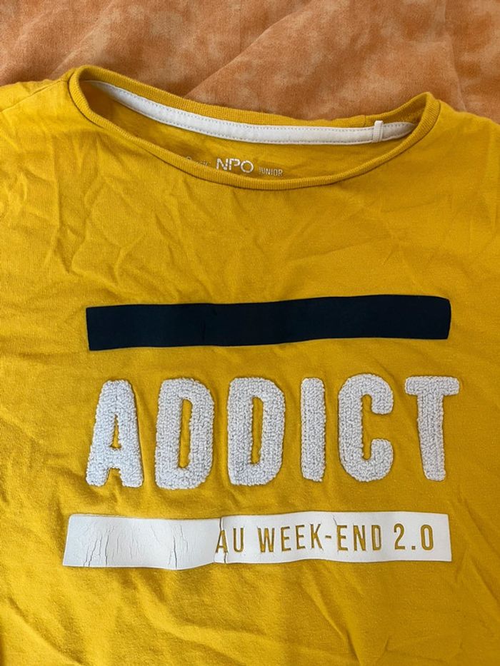 T shirt jaune - photo numéro 2