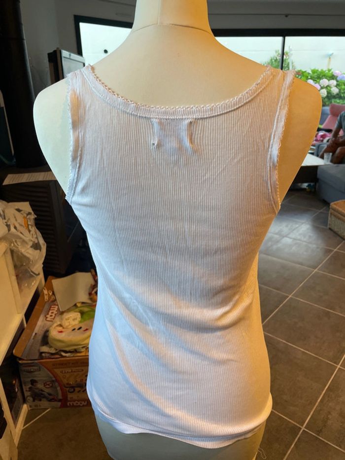 Débardeur blanc Lévis taille S - photo numéro 4