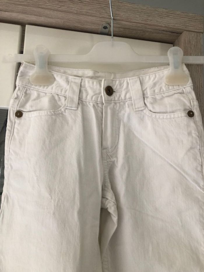 Pantalon blanc ikks 10 ans - photo numéro 5