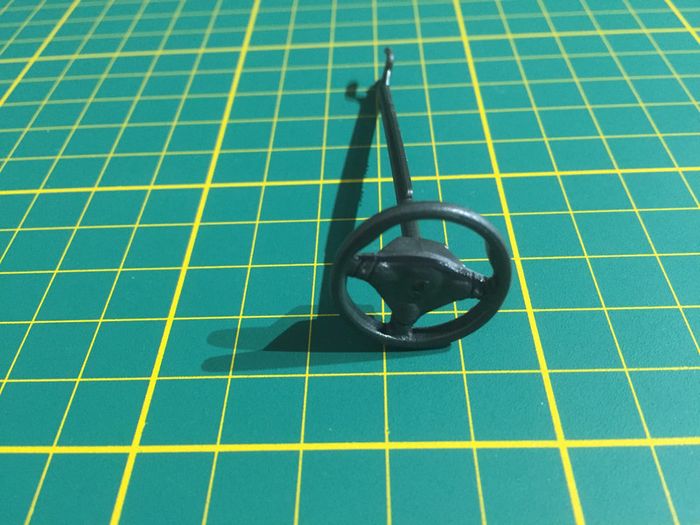 Volant pièce détachée miniature Bburago burago Porsche 996 Turbo 1/18 1/18e 1/18eme #A68 - photo numéro 2