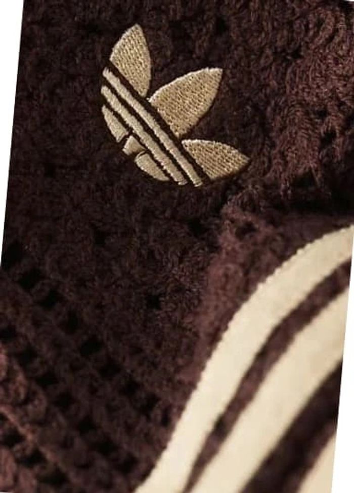 Mini-jupe en maille crochetée adidas Originals x ASOS - photo numéro 4