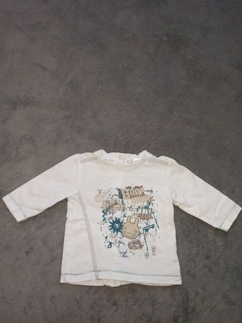 Tee shirt ML 3 mois