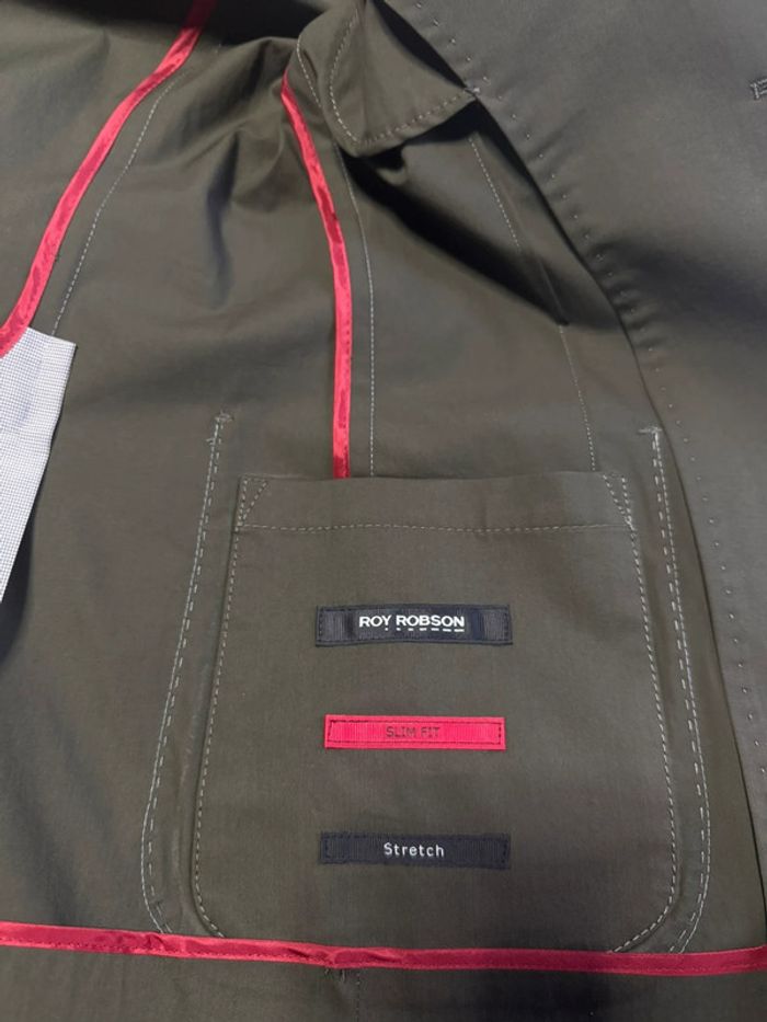 Roy robson - Blazer, Kaki, taille 48 - photo numéro 5