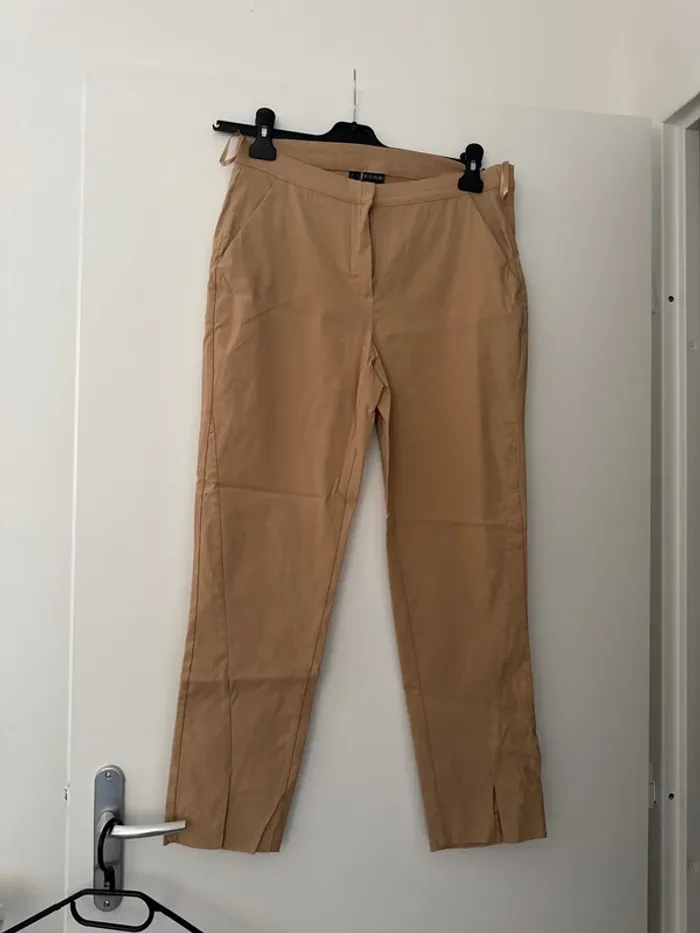 Pantalon de tailleur effet élastique