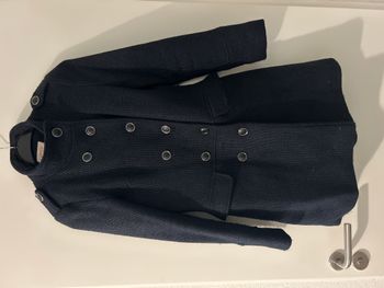 Manteau bleu marine