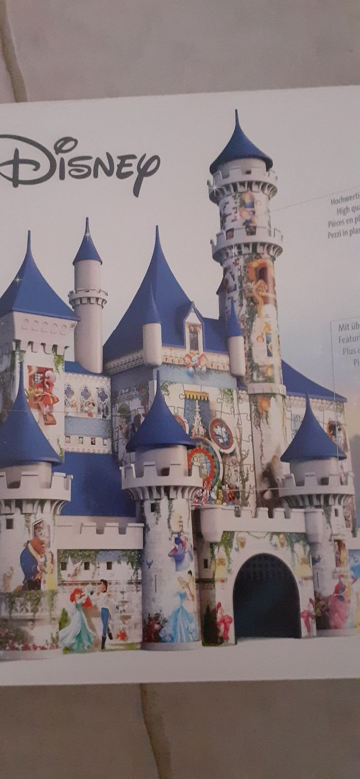 Puzzle 3D Le château de Disney 312 pièces - photo numéro 3