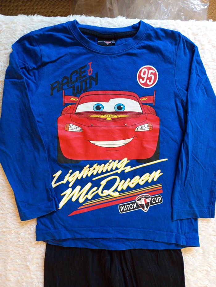 Pyjama long 2 pièces mi saison Disney Pixar Cars en 6 ans - photo numéro 2