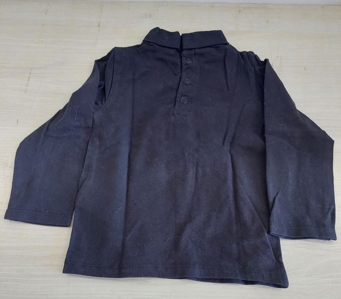 Sous pull motif fleurs fille 18mois - photo numéro 3