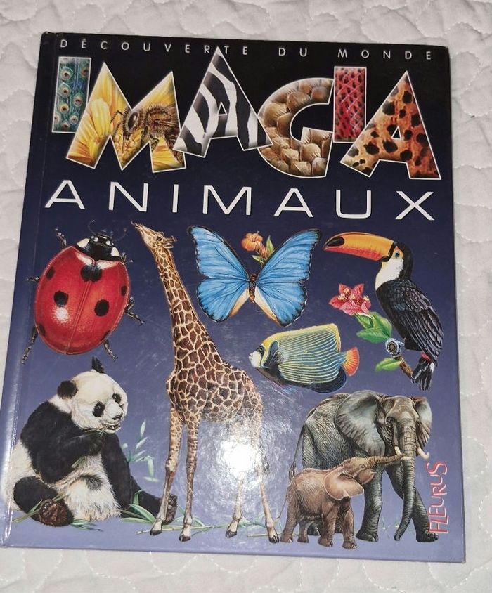 Livre découverte du monde image animaux
