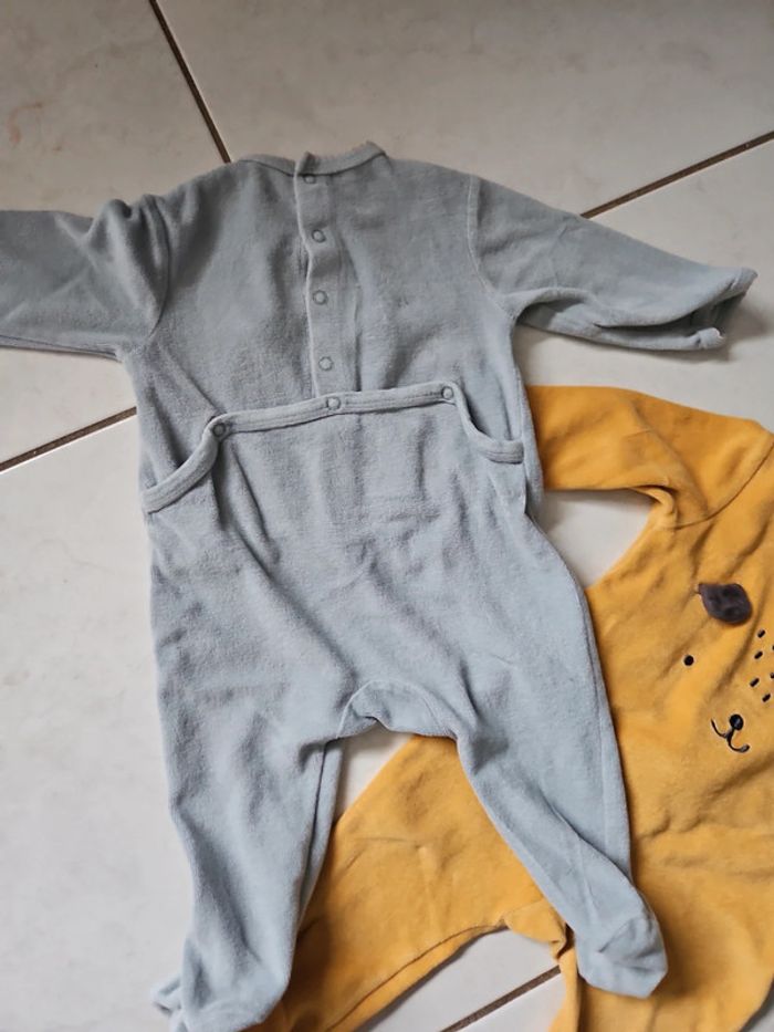 Lot de 2 pyjamas bébé fille 9 mois kiabi BBF2 - photo numéro 6