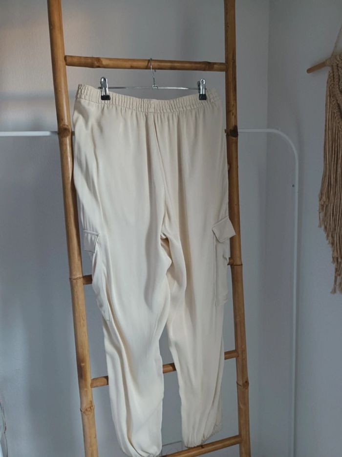 Joli pantalon cargo fluide Bik Bok taille L neuf avec étiquette 🏷 - photo numéro 5