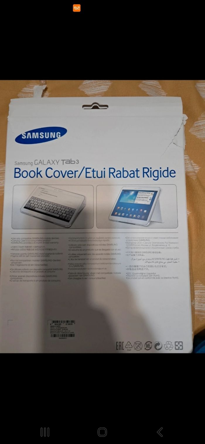 Protège tablette Samsung - photo numéro 5