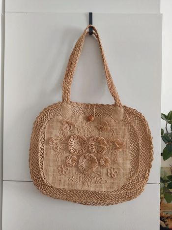 Sac artisanal en paille Made in Philippines