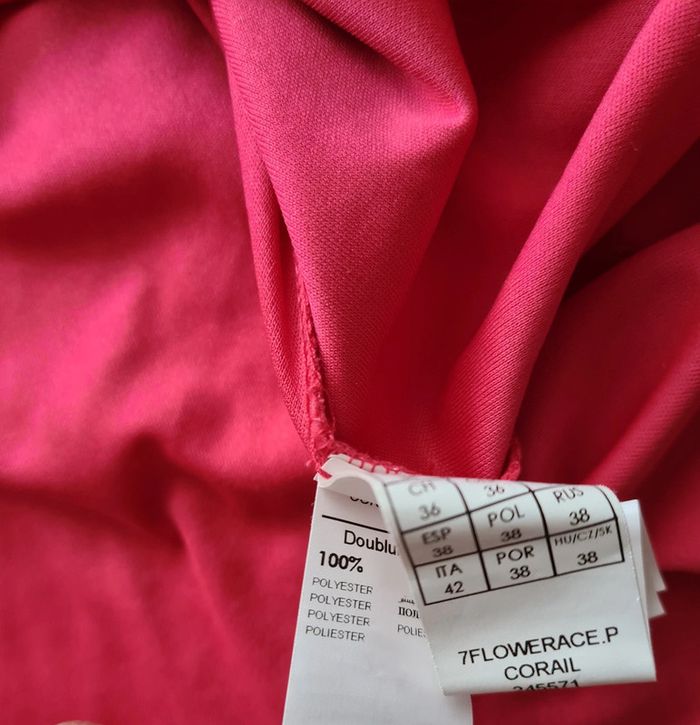 Robe doublée taille M rose - photo numéro 4