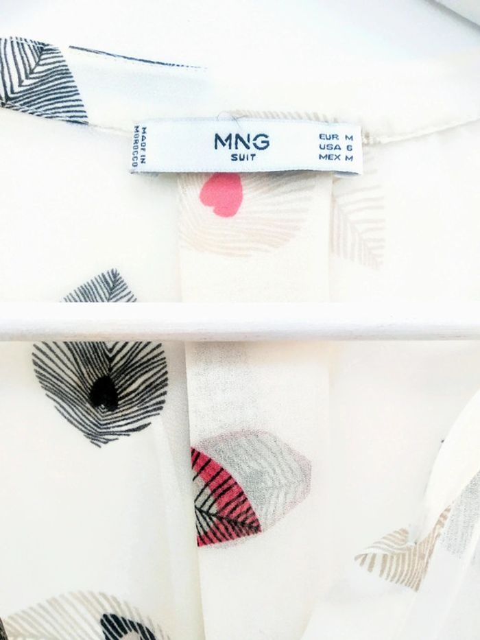 Joli chemisier léger Mango taille M. Oversize. - photo numéro 2