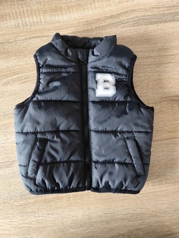 Doudoune sans manches 6 mois