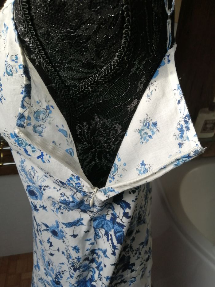 tunique / haut long léger avec des fleurs - photo numéro 5
