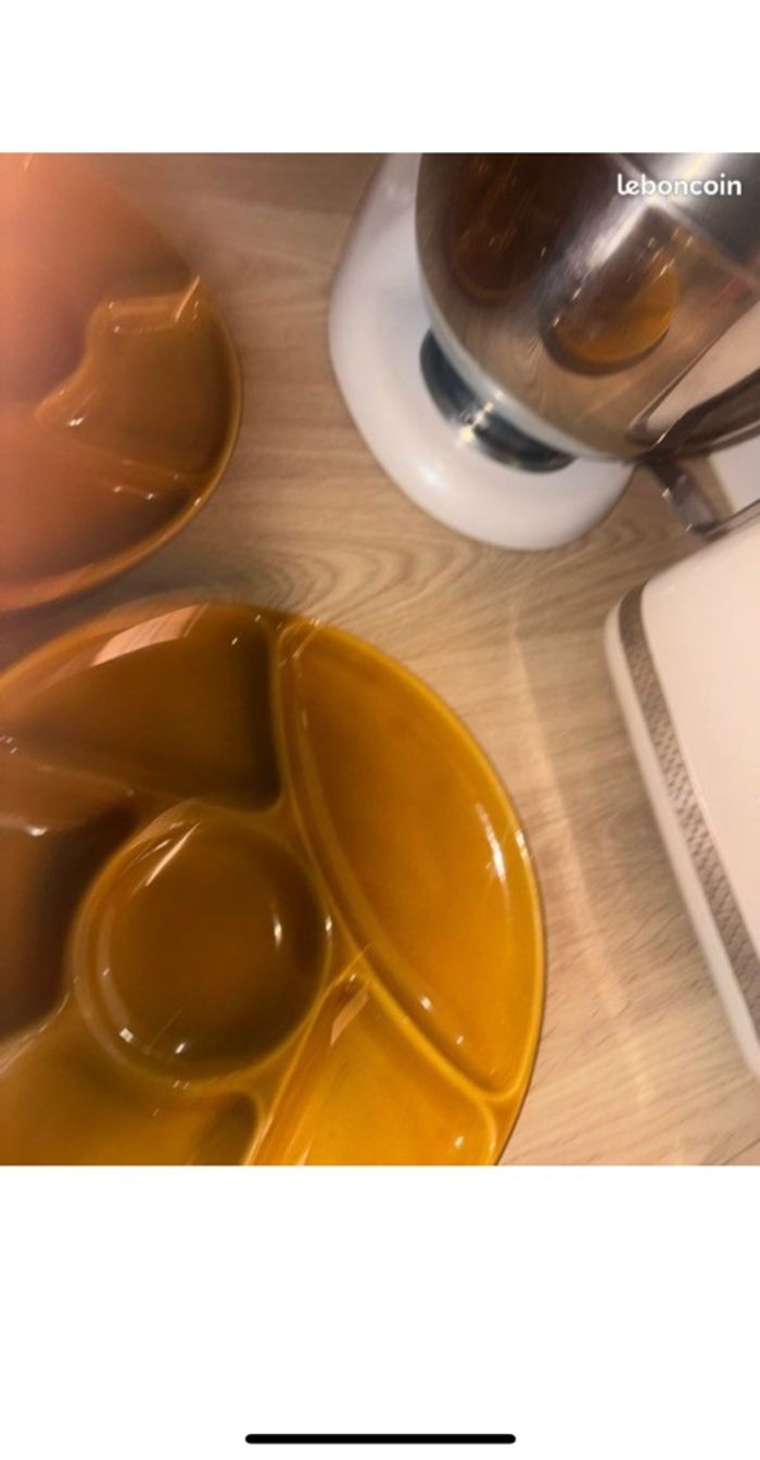 Assiettes à fondu le Creuset - photo numéro 2