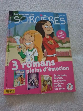 Livre les romans des sorcières 2eme trimestre 2024.