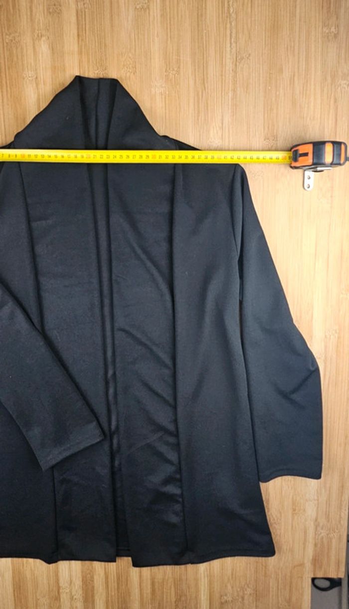 Veste mi-longue noire - photo numéro 7